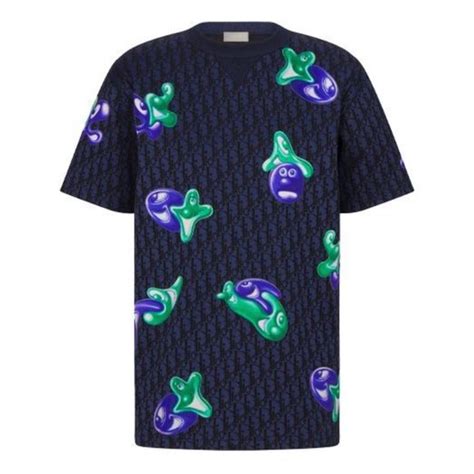 oversized dior and kenny scharf t-shirt|Oversized DIOR AND KENNY SCHARF T.